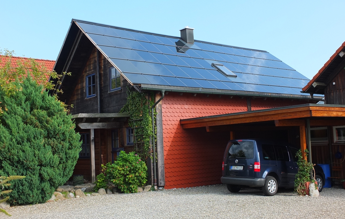 Solarhaus, Bild: Wolf Probst